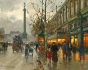 Place de la Bastille - 爱德华·科尔特斯